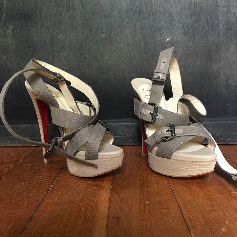 Christian Louboutin Toutenkaboucle 150mm Sandals